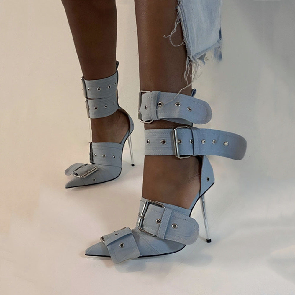 New Closed Toe High Heel
