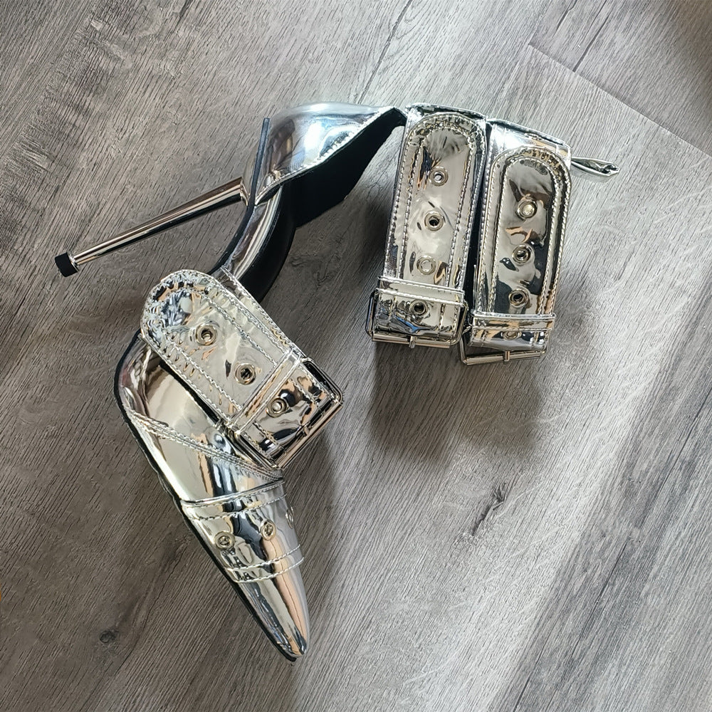New Closed Toe High Heel
