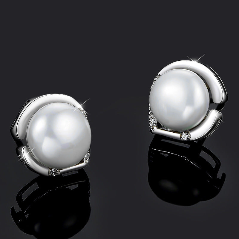 Pearl earrings