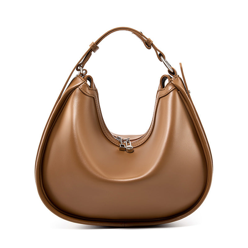 Special-interest Design Selenodont Bag Genuine Leather Underarm Crossbody All-matching