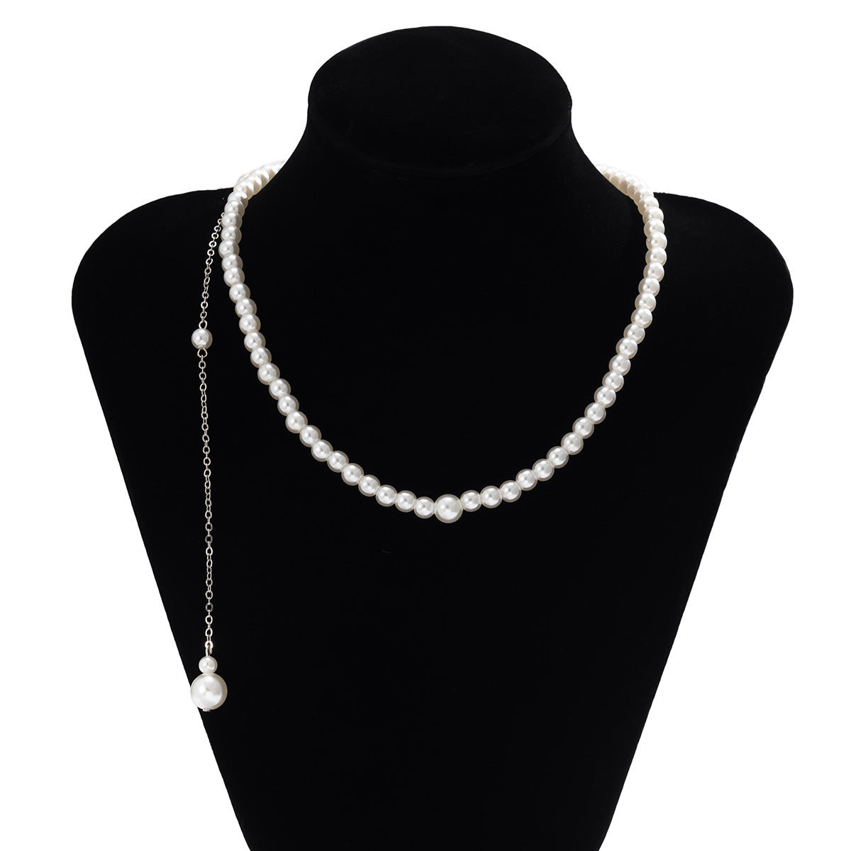 Sexy Pearl Pendant Tassel Chest Chain