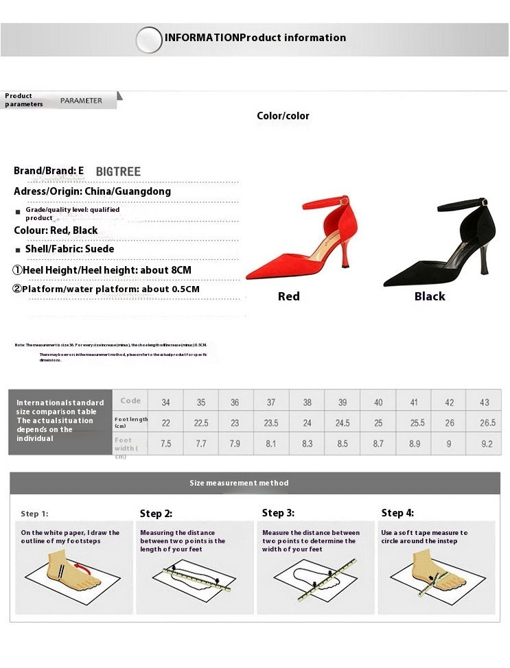 Shallow Mouth Pointed-toe heels