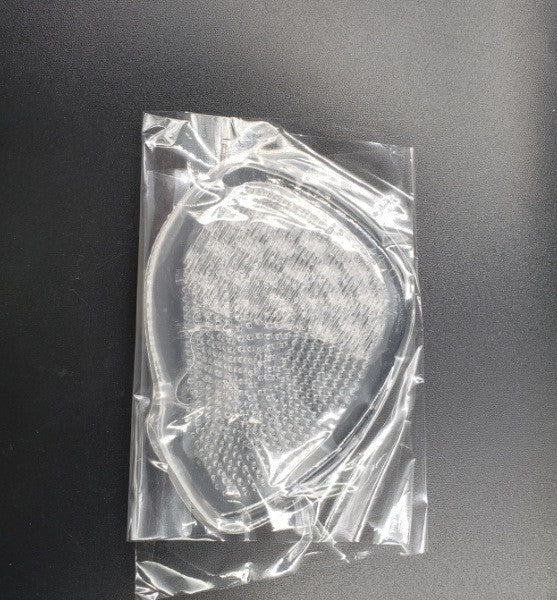 Silicone Transparent Pad Adjustable Shoe Size Crystal Half Insole