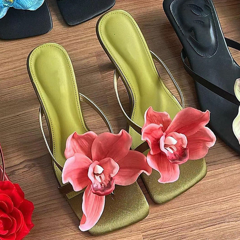Outer Wear Half Slippers