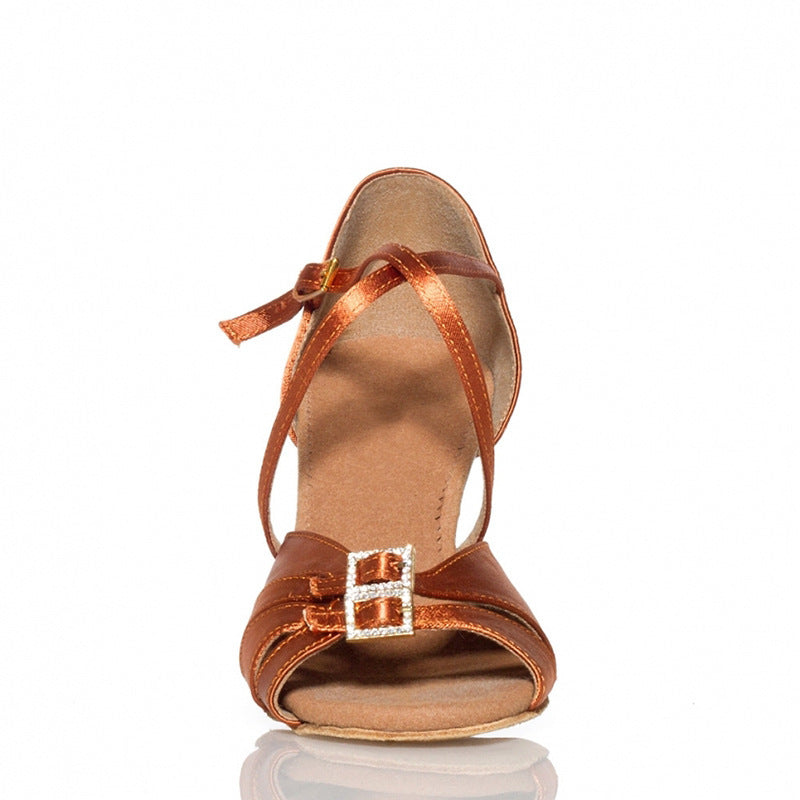 Diamond Buckle High-end Heels