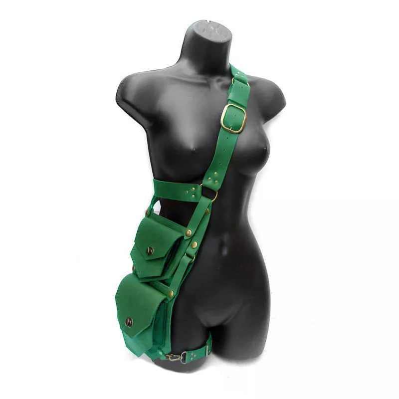 Punk Outdoor Sports Waist Bag
