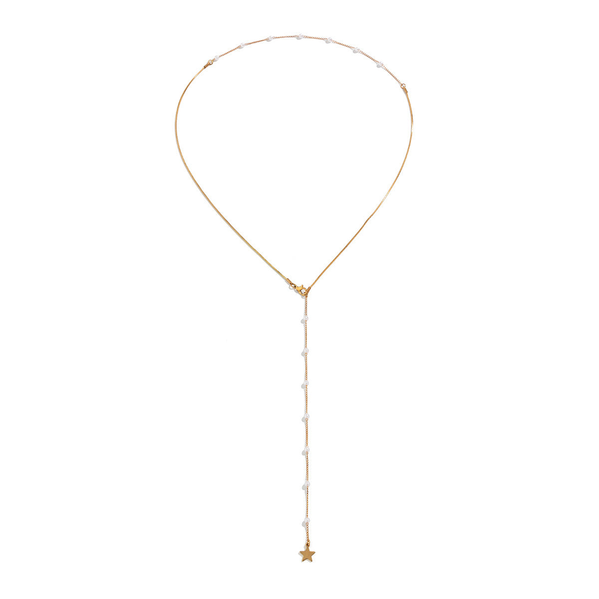 Niche Design Pearl Necklace Simple