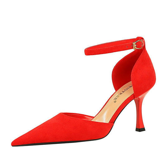 Shallow Mouth Pointed-toe heels