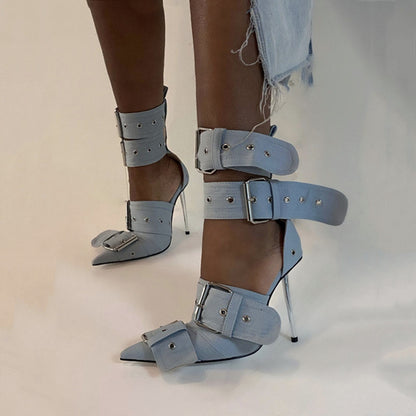 New Closed Toe High Heel
