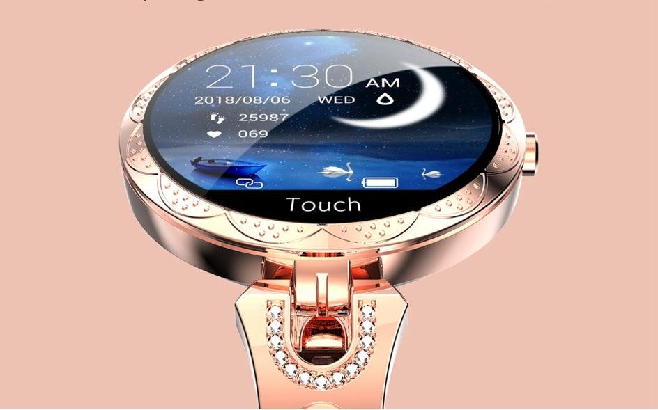 Wearable Device Heart Rate Monitor Sports Smartwatch for Women