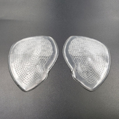 Silicone Transparent Pad Adjustable Shoe Size Crystal Half Insole