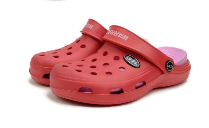 Hole shoes