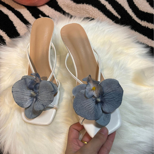 Flower Stylish Beach Slippers For Women