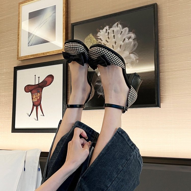 Women's Temperament Thick Heels