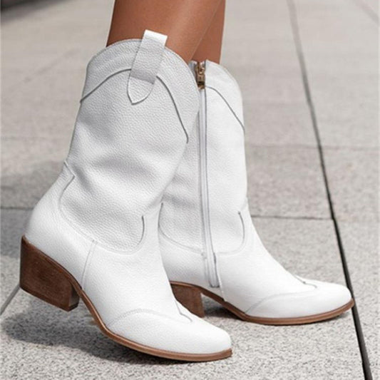 Women's Mid Heel Boots
