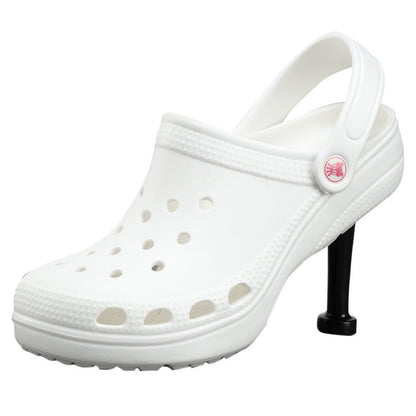 Holes In Women's High Heeled Slippers