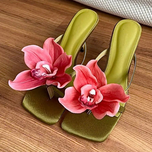 Outer Wear Half Slippers