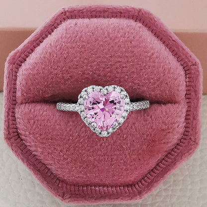 Multicolour Cubic Zirconia Wedding Rings