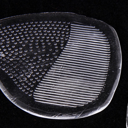 Silicone Transparent Pad Adjustable Shoe Size Crystal Half Insole