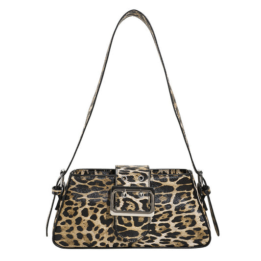 Leopard Underarm Bag Female Personality Trendy