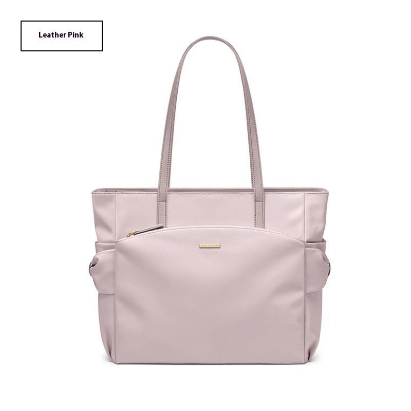 Fashion Casual Women's Portable Bow Commuter Tote