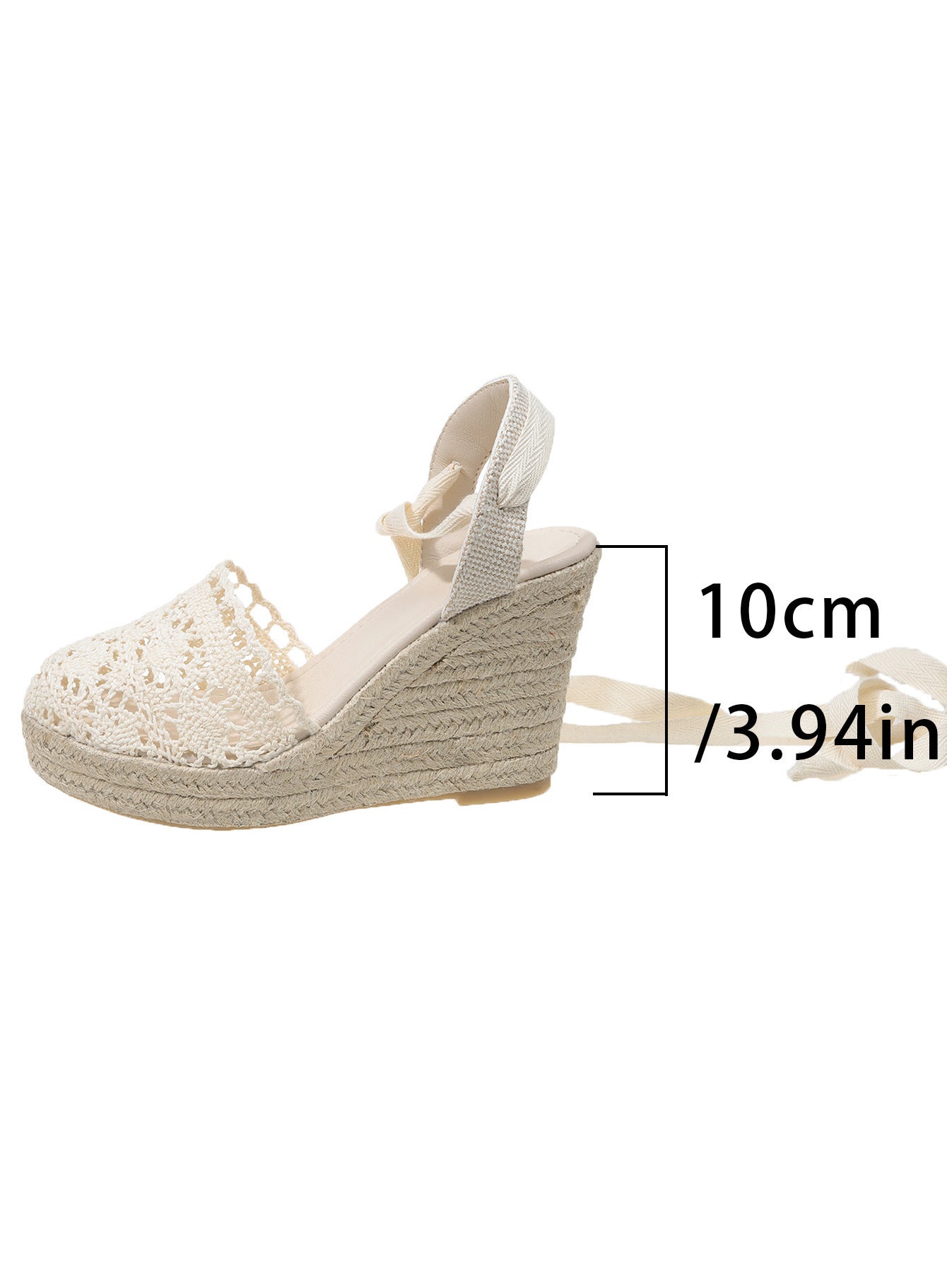 Women's Straw Woven Wedge