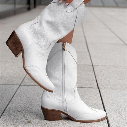 Women's Mid Heel Boots