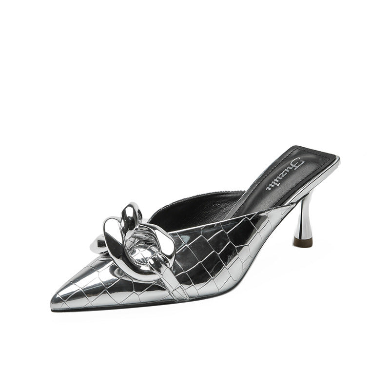 Women Outer Wear High Heels