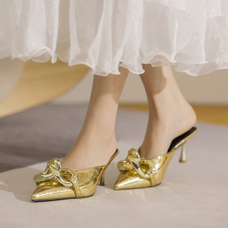 Women Outer Wear High Heels