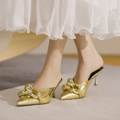 Women Outer Wear High Heels