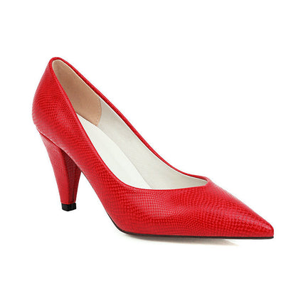 Cone-shaped Pointed Heels
