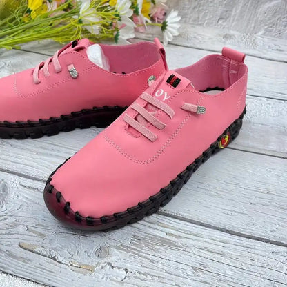 Beef Tendon Soft Bottom Mom Shoes Women's Plus Size Handmade Stitching
