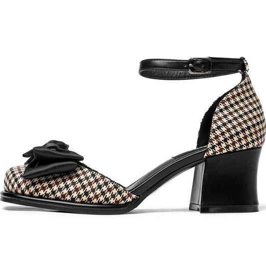 Women's Temperament Thick Heels