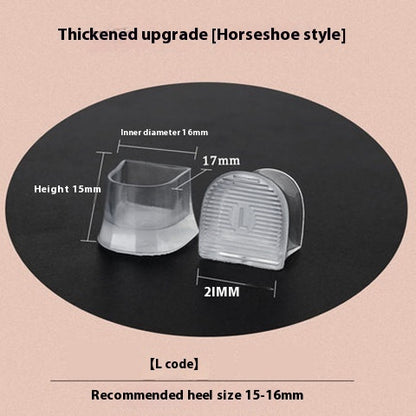 Dance Shoe Silicone Heel Cover