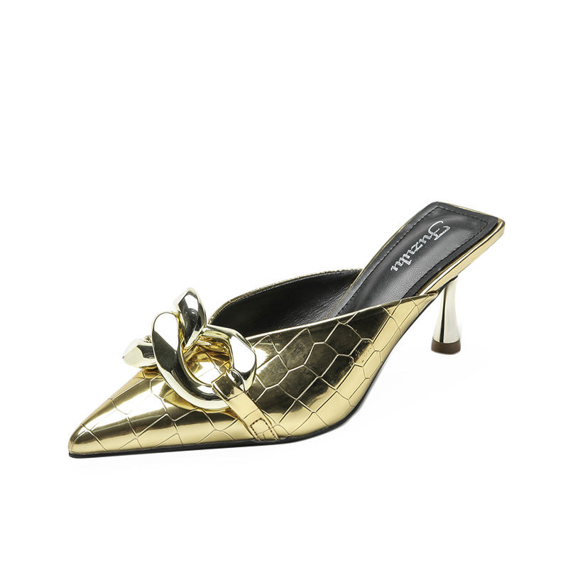 Women Outer Wear High Heels