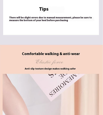 Dance Shoe Silicone Heel Cover