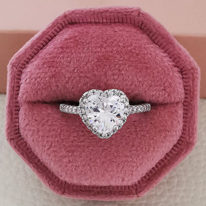 Multicolour Cubic Zirconia Wedding Rings